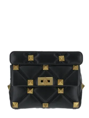 Valentino Garavani Roman Stud Quilted Shoulder Bag