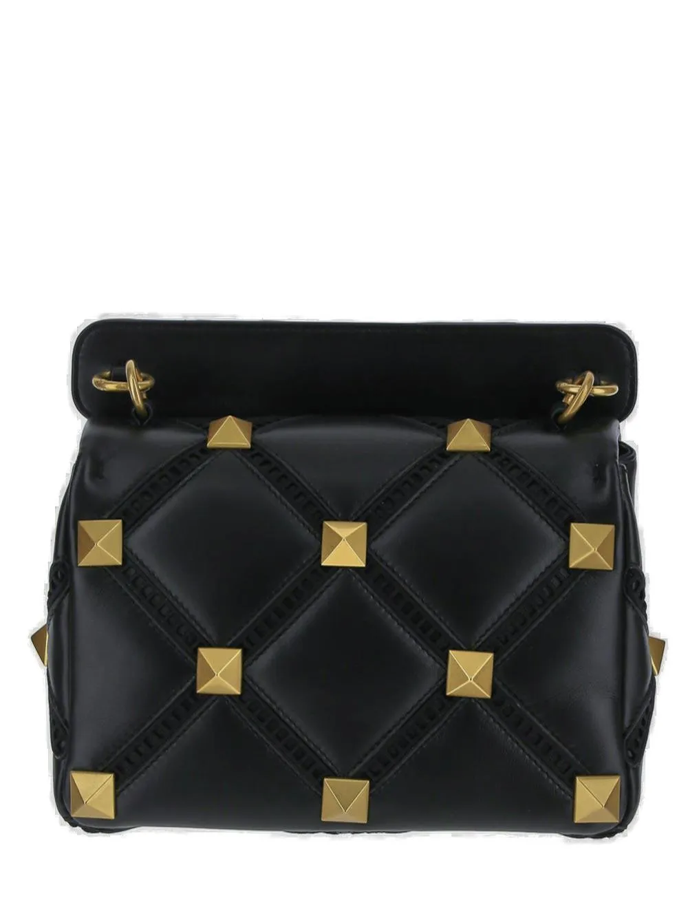 Valentino Garavani Roman Stud Quilted Shoulder Bag