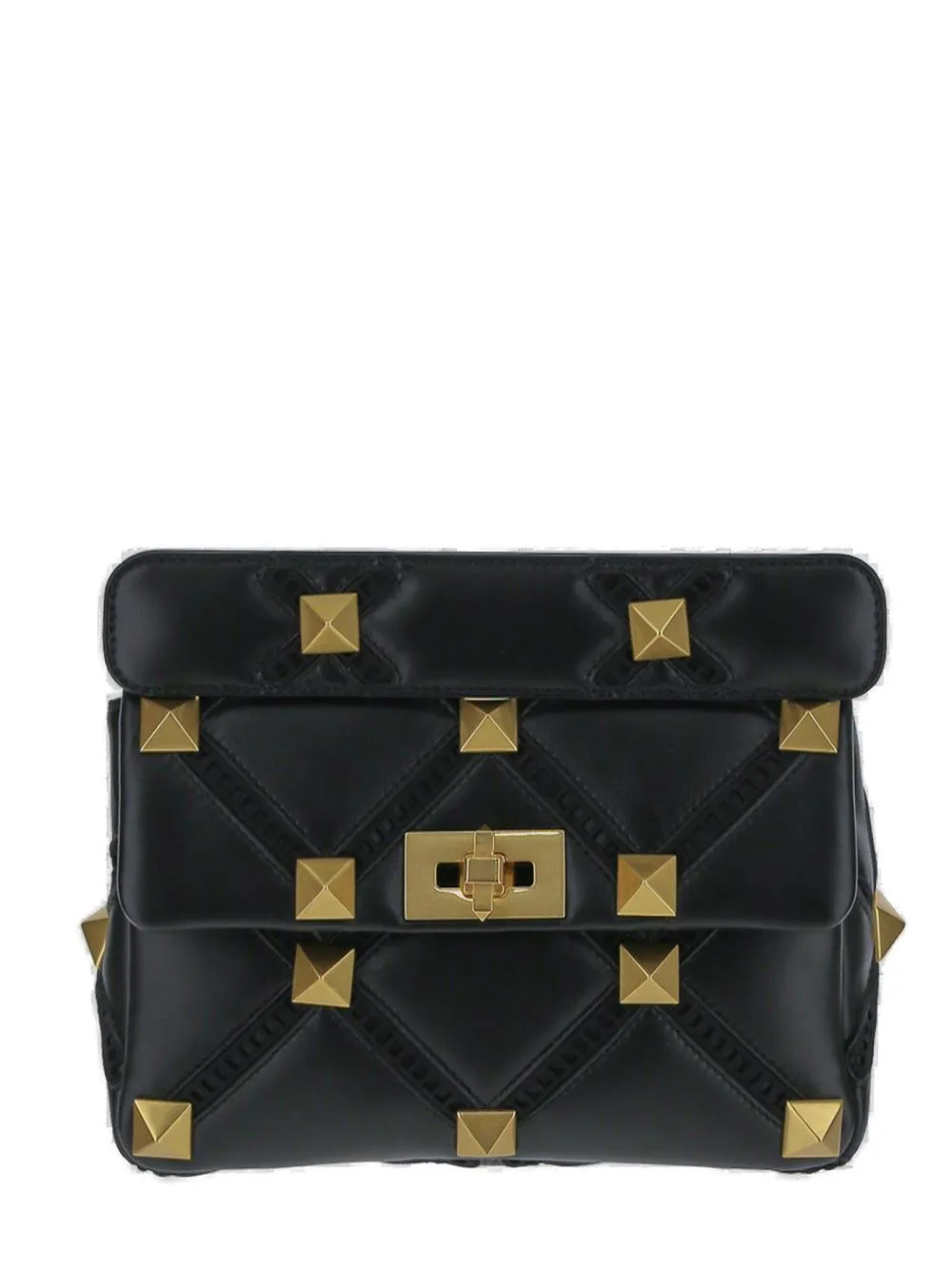 Valentino Garavani Roman Stud Quilted Shoulder Bag