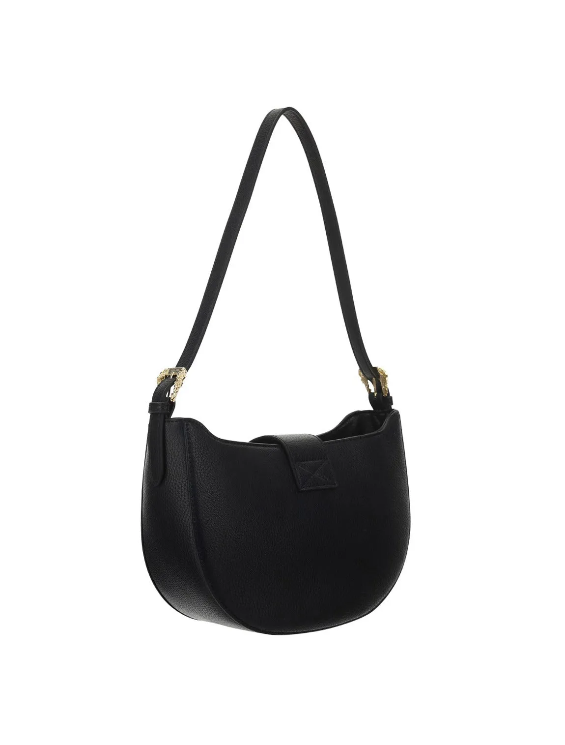 Versace Jeans Couture Logo Buckled Shoulder Bag