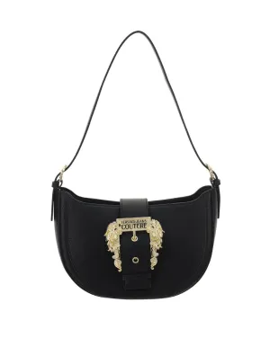 Versace Jeans Couture Logo Buckled Shoulder Bag