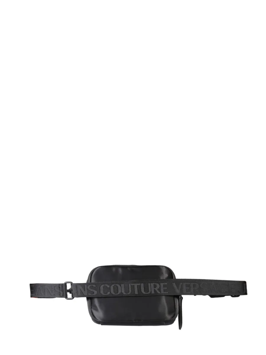 Versace Jeans Couture Logo Detailed Crossbody Bag