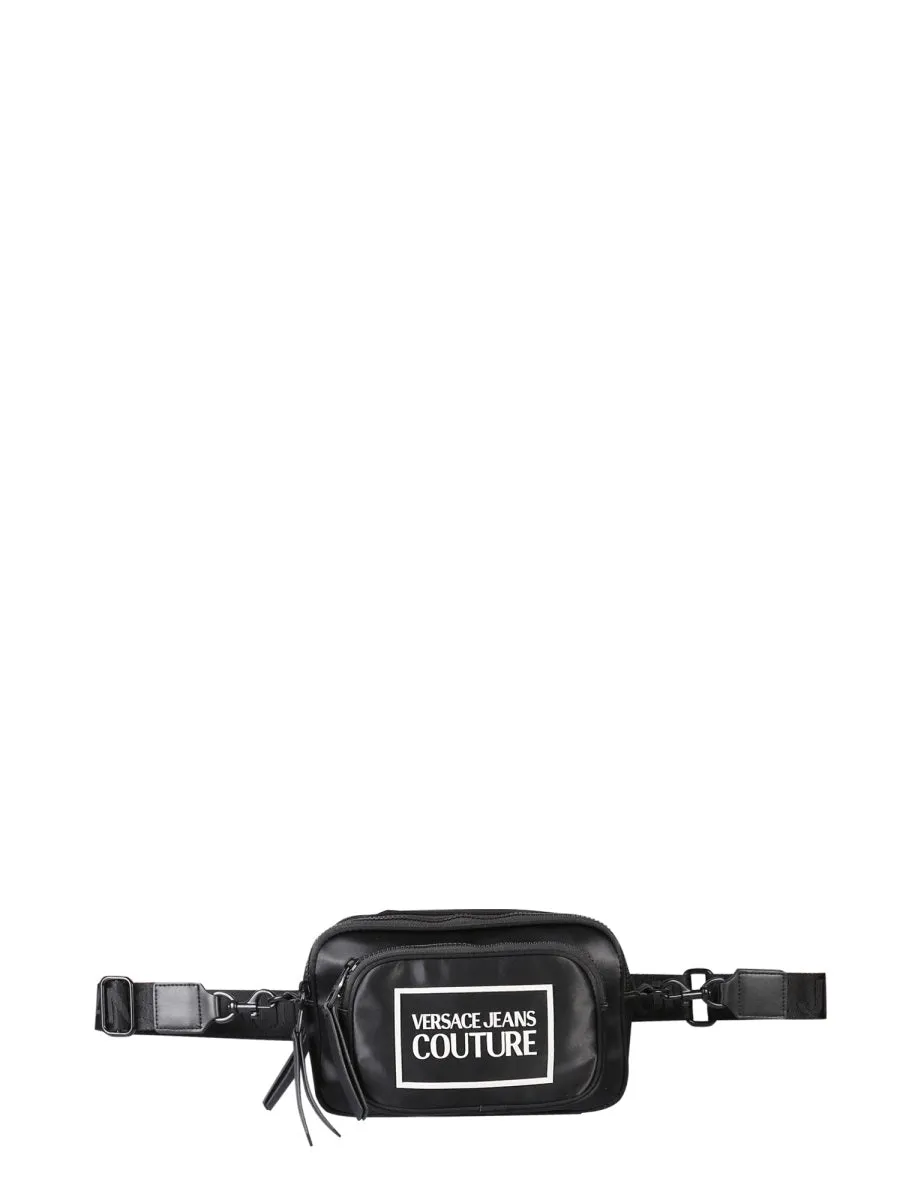 Versace Jeans Couture Logo Detailed Crossbody Bag