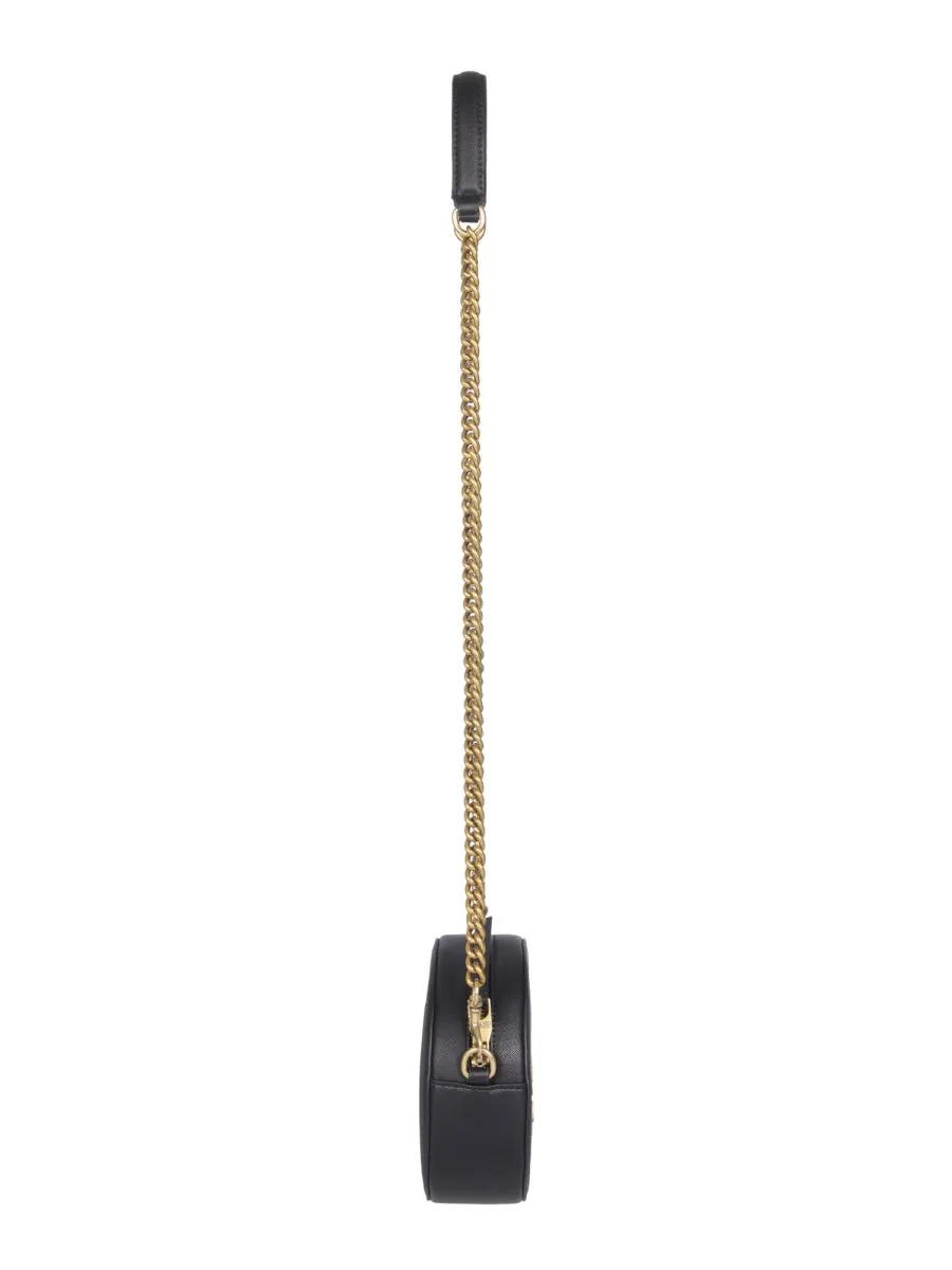 Versace Jeans Couture Logo-Lettering Zipped Crossbody Bag