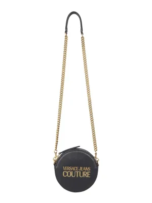 Versace Jeans Couture Logo-Lettering Zipped Crossbody Bag