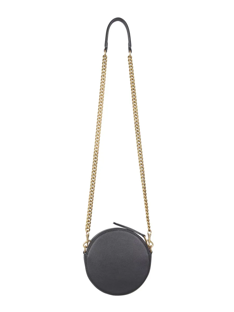 Versace Jeans Couture Logo-Lettering Zipped Crossbody Bag