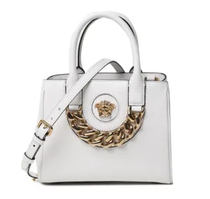 Versace Medusa Head Chain-Link Detailed Crossbody Bag