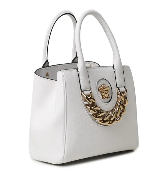 Versace Medusa Head Chain-Link Detailed Crossbody Bag
