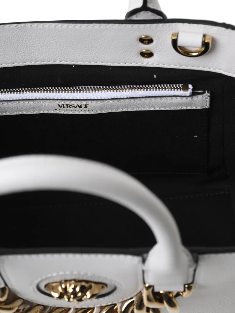 Versace Medusa Head Chain-Link Detailed Crossbody Bag