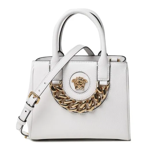 Versace Medusa Head Chain-Link Detailed Crossbody Bag