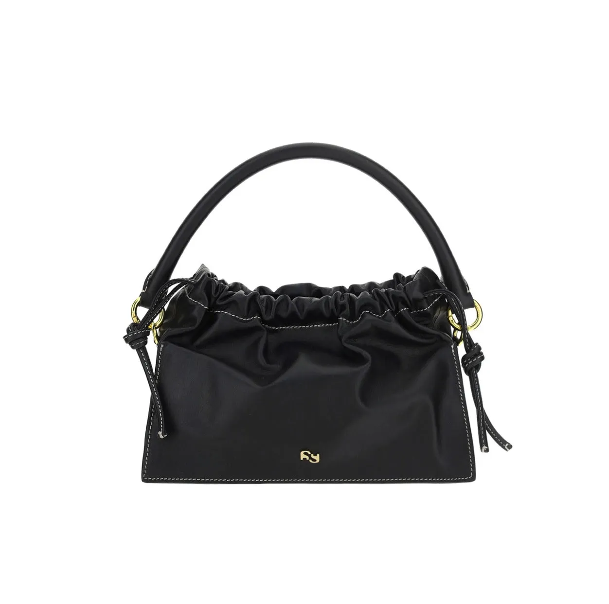 Yuzefi Bom Logo Plaque Tote Bag