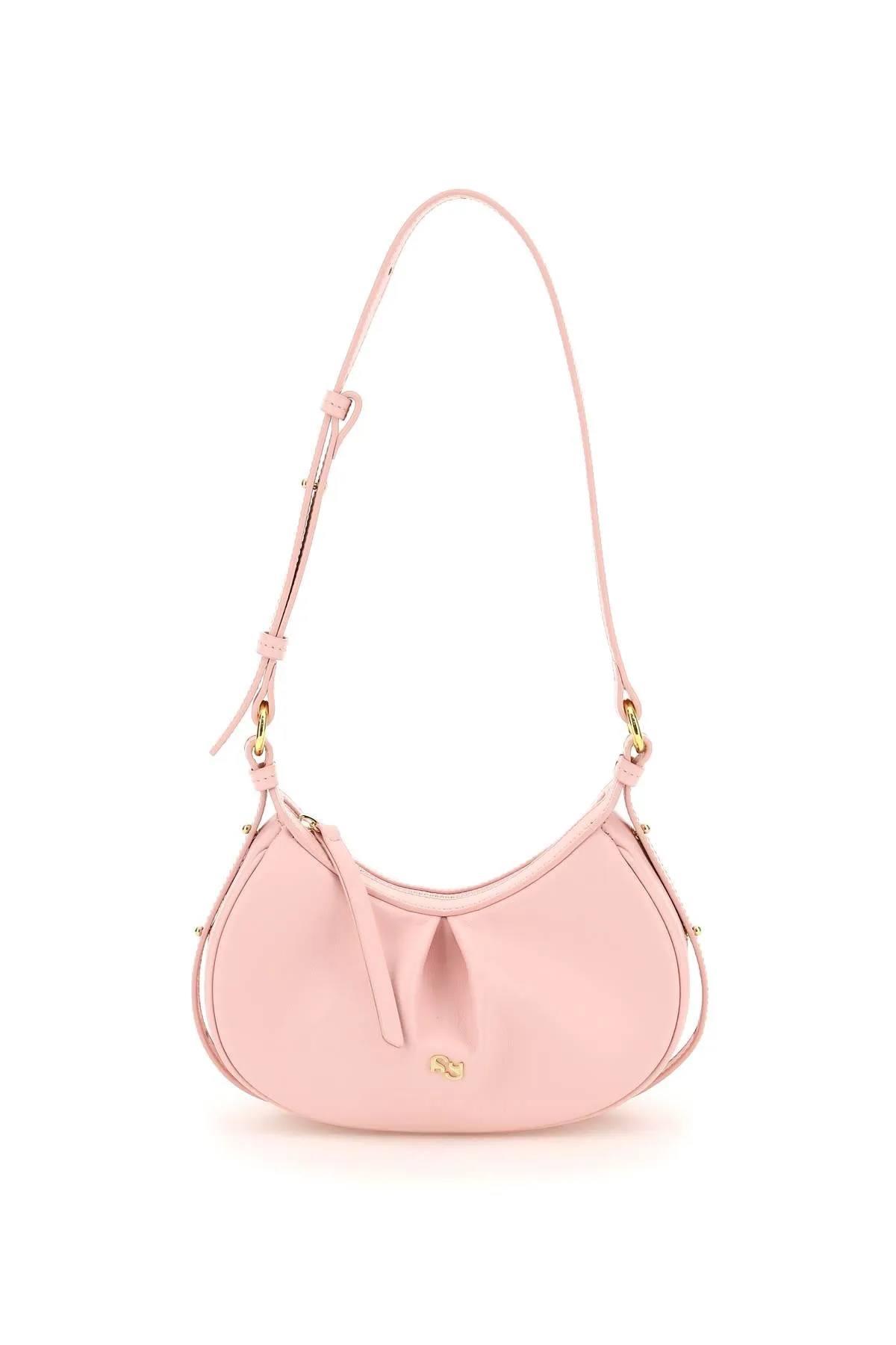 Yuzefi Mini Bean Zipped Shoulder Bag