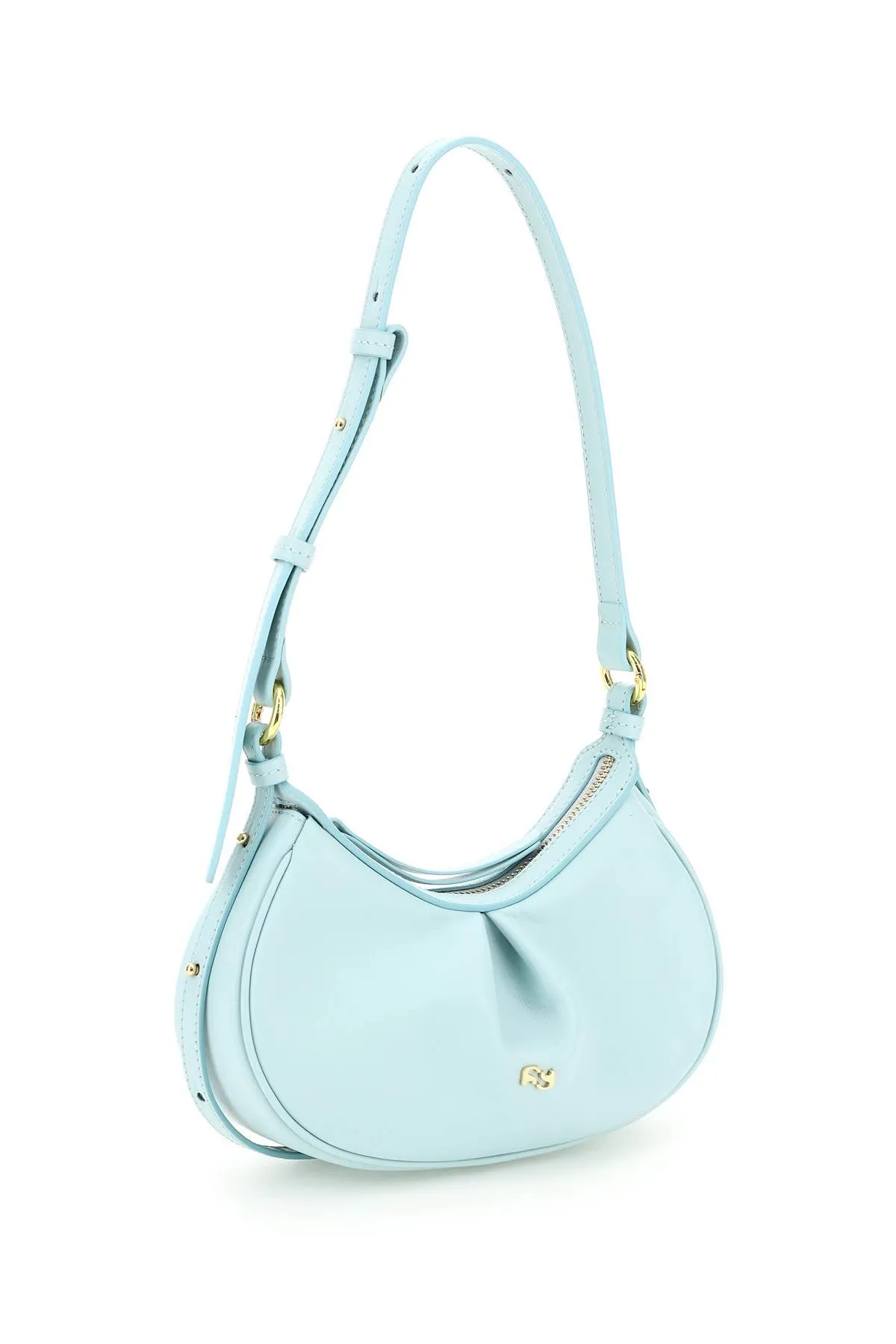 Yuzefi Mini Bean Zipped Shoulder Bag