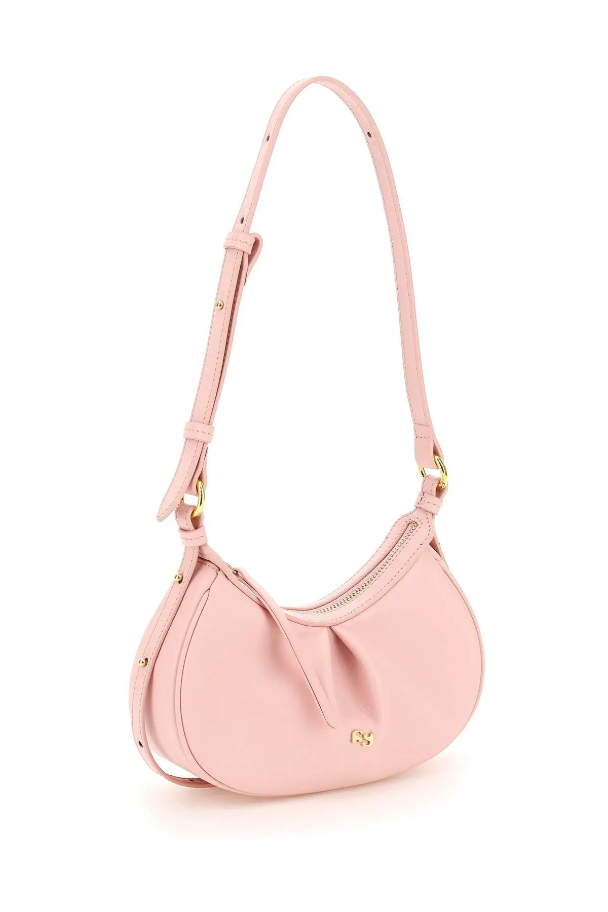 Yuzefi Mini Bean Zipped Shoulder Bag