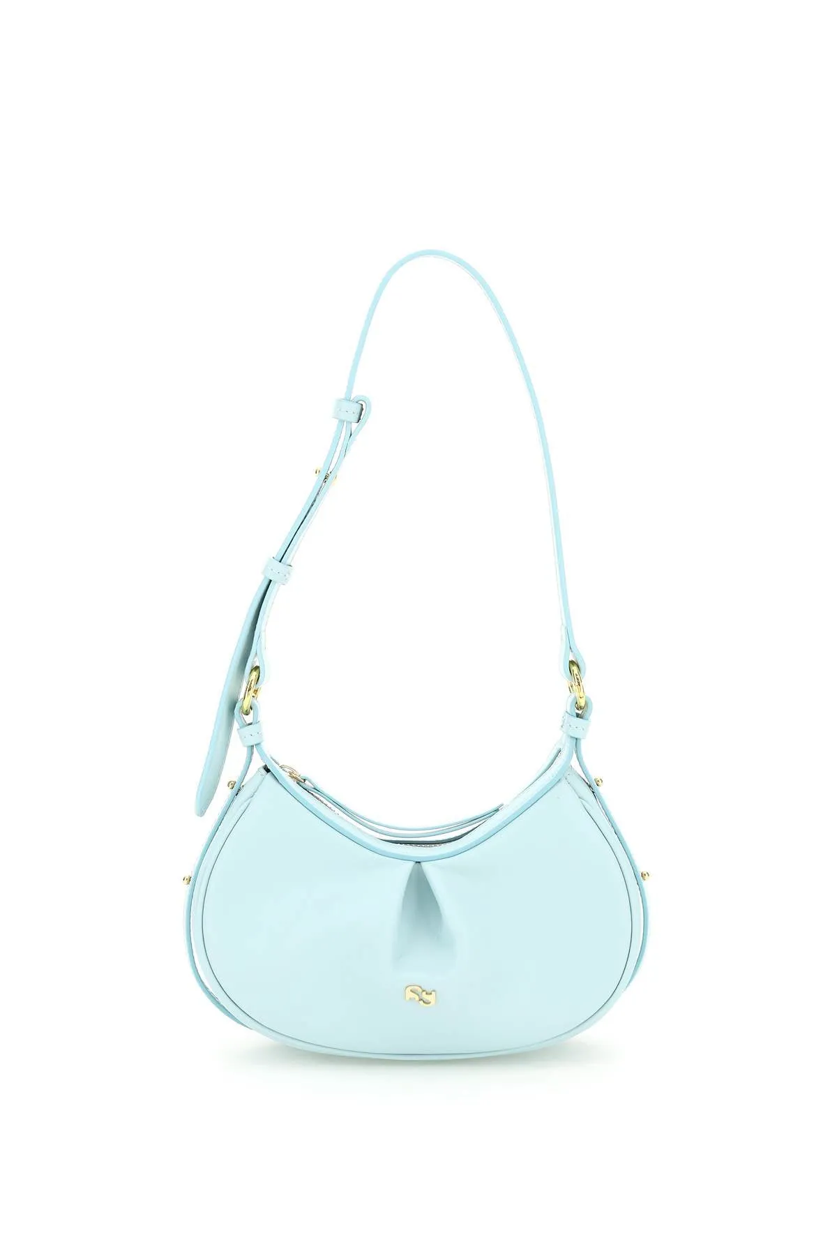 Yuzefi Mini Bean Zipped Shoulder Bag