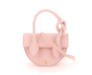 Yuzefi Pretzel Knot Detailed Mini Crossbody Bag
